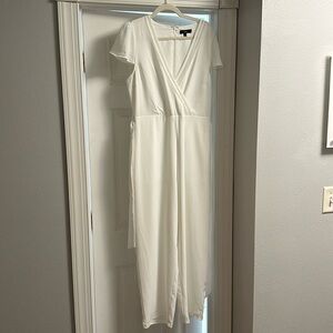 Lulus white jumpsuit